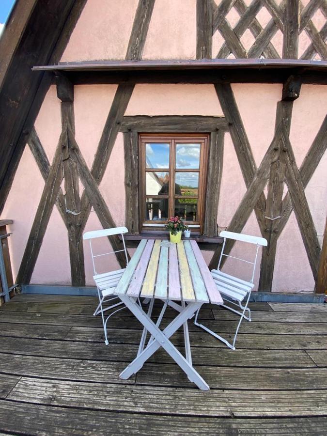 Ferienwohnung Cafe einzigARTig Rothenburg ob der Tauber Exterior foto