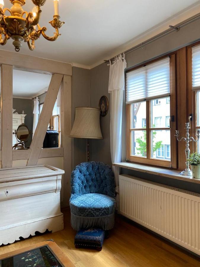 Ferienwohnung Cafe einzigARTig Rothenburg ob der Tauber Exterior foto